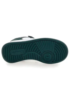 Sneakers bianche e verdi con strappo Champion RD18 2.0 Low B PS