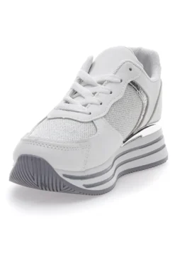 Sneakers Bianche Flatform Cafè Cost 231