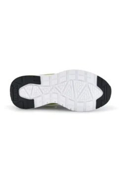 Sneakers bianche grigie e nere in mesh Puma Trinity 2 LT Jr