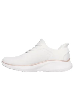 Sneakers bianche in mesh comfort Skechers Bobs Squad Chaos Current Muse