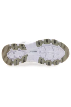 Sneakers bianche in pelle con Memory Foam Skechers Iconic Unabashed