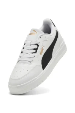 Sneakers bianche in pelle con dettagli neri Puma Shuffle Downtown