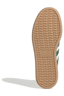 Sneakers bianche in pelle con strisce verdi Adidas Barreda