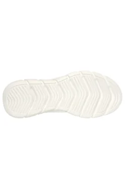 Sneakers bianche knit ammortizzate Skechers Bobs B Flex Chill Edge