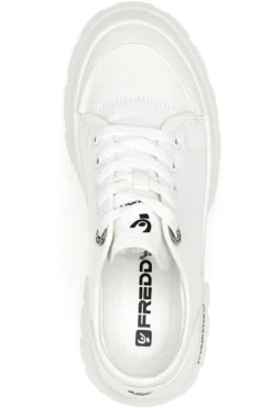 Sneakers Bianche Platform da Donna Freddy 7603