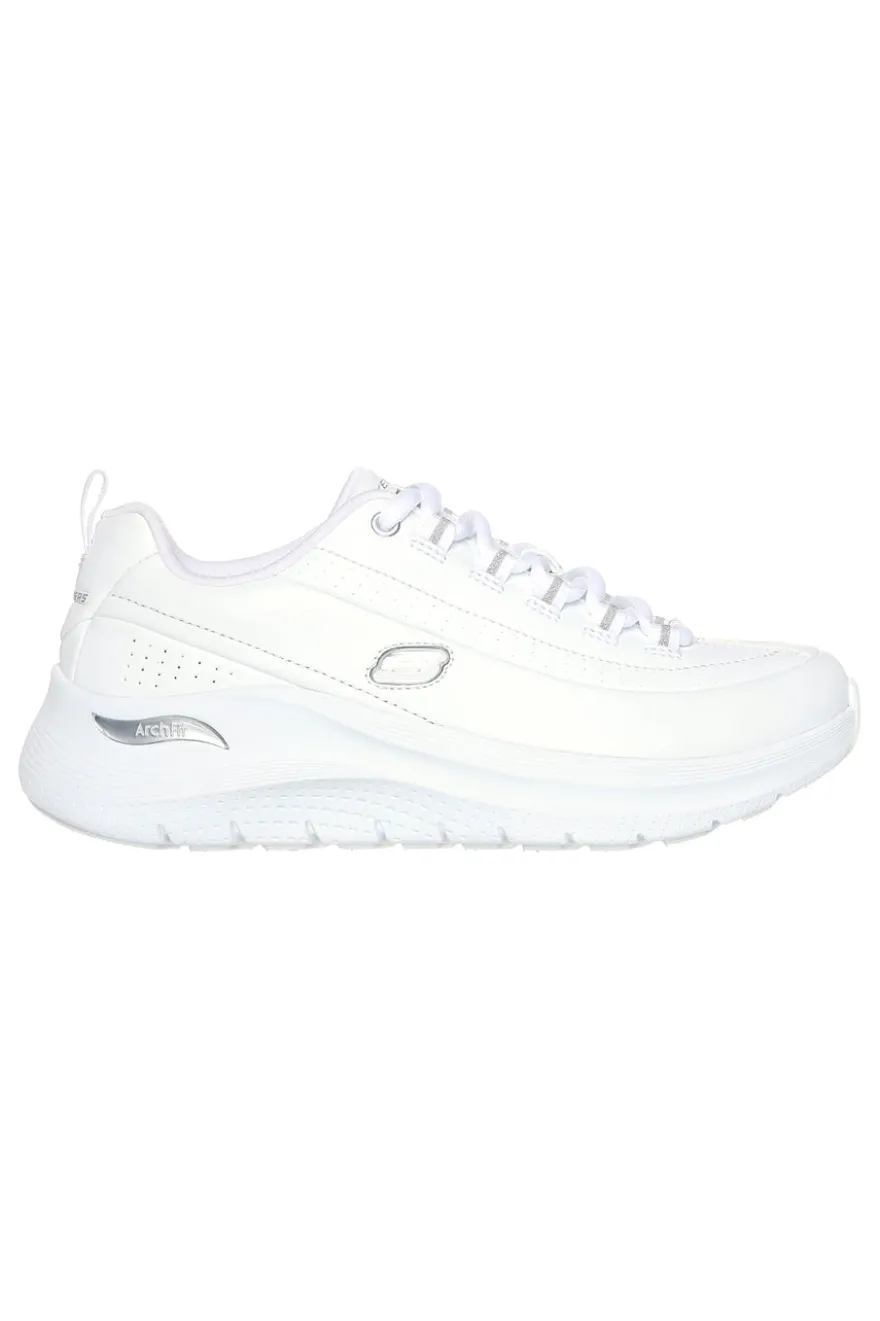 Sneakers Bianche Skechers Arch Fit 2.0 Star Bound