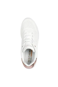 Sneakers Bianche Skechers Street Uno Wedge HI Steps