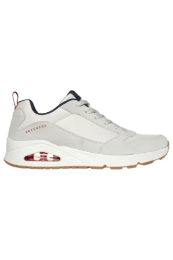 Sneakers Bianche Skechers Uno Stacre