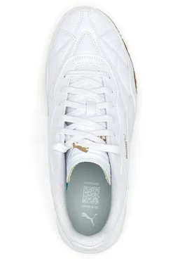 Sneakers bianche suola marrone Puma Tifosi