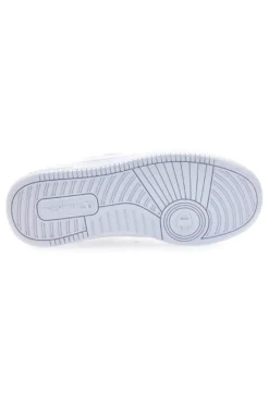 Sneakers bianche total white con logo Champion RD18 LOW B GS