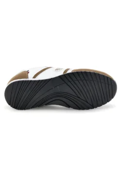 Sneakers bianco e beige con suoletta estraibile Marina militare MM255