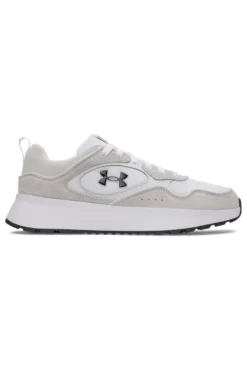 Sneakers bianco e grigio chiaro con dettagli a contrasto Under armour Mirage Sport