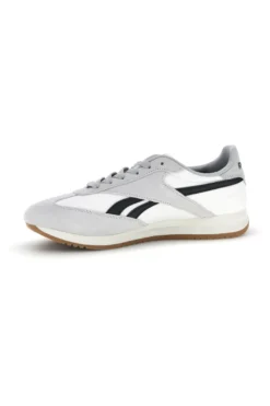 Sneakers bianco in tessuto con inserti grigio chiaro Reebok World 70