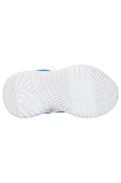 Sneakers blu con chiusura regolabile e suola leggera Skechers Bounder Techrox da Bambino
