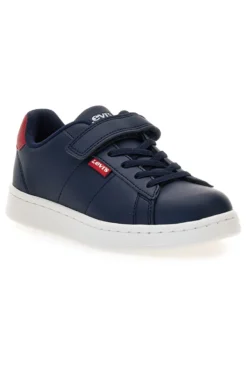 Sneakers blu con dettagli rossi Levi's Bell Jr