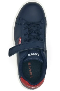 Sneakers blu con dettagli rossi Levi's Bell Jr