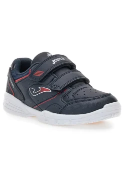 Sneakers blu con doppio strappo Joma W.School JR 2533