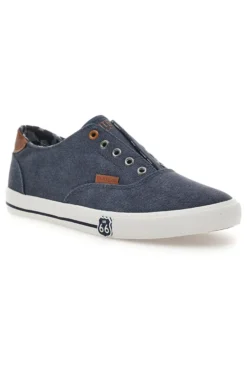 Sneakers Blu con Elastico Frontale ROUTE 66 RO91414