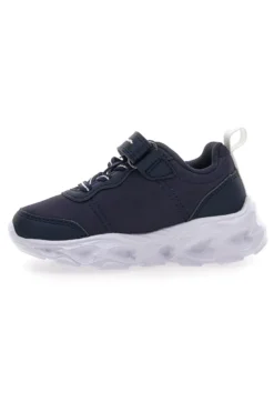 Sneakers blu con luci chiusura a strappo Champion Funfair Print U TD Low Cut