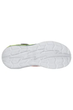Sneakers blu con luci e dettagli arancioni Skechers Light Storm 2.0 Bolt-Brights