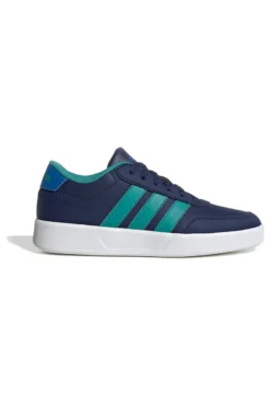 Sneakers blu con 3 strisce Adidas Breaknet 3 J