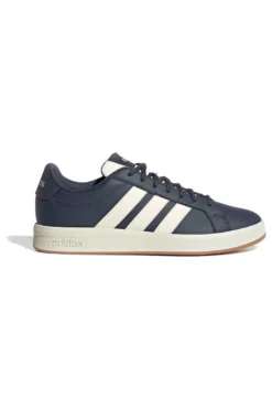 Sneakers blu con strisce bianche Adidas GRAND COURT BASE 3.0