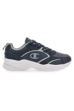 Sneakers Blu con suola a contrasto bianca CHAMPION COUNT B GS