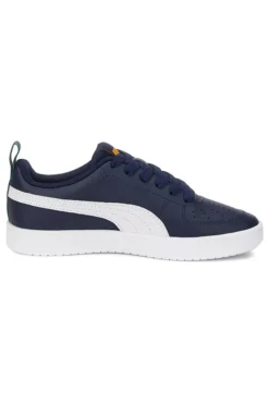 Sneakers blu con suola bianca Puma Rickie jr