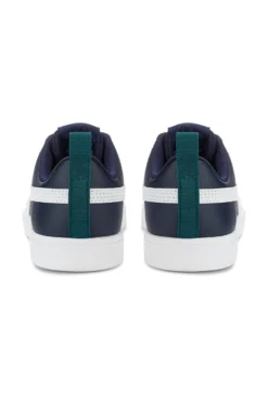 Sneakers blu con suola bianca Puma Rickie jr
