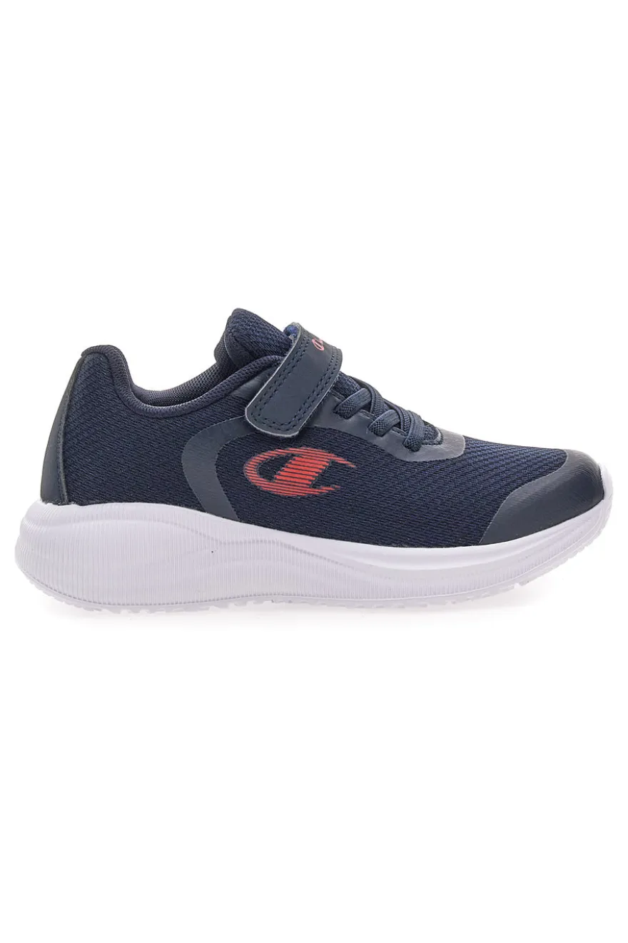 Sneakers blu con velcro in mesh traspirante Champion SYPHON ENGAGE MESH B PS