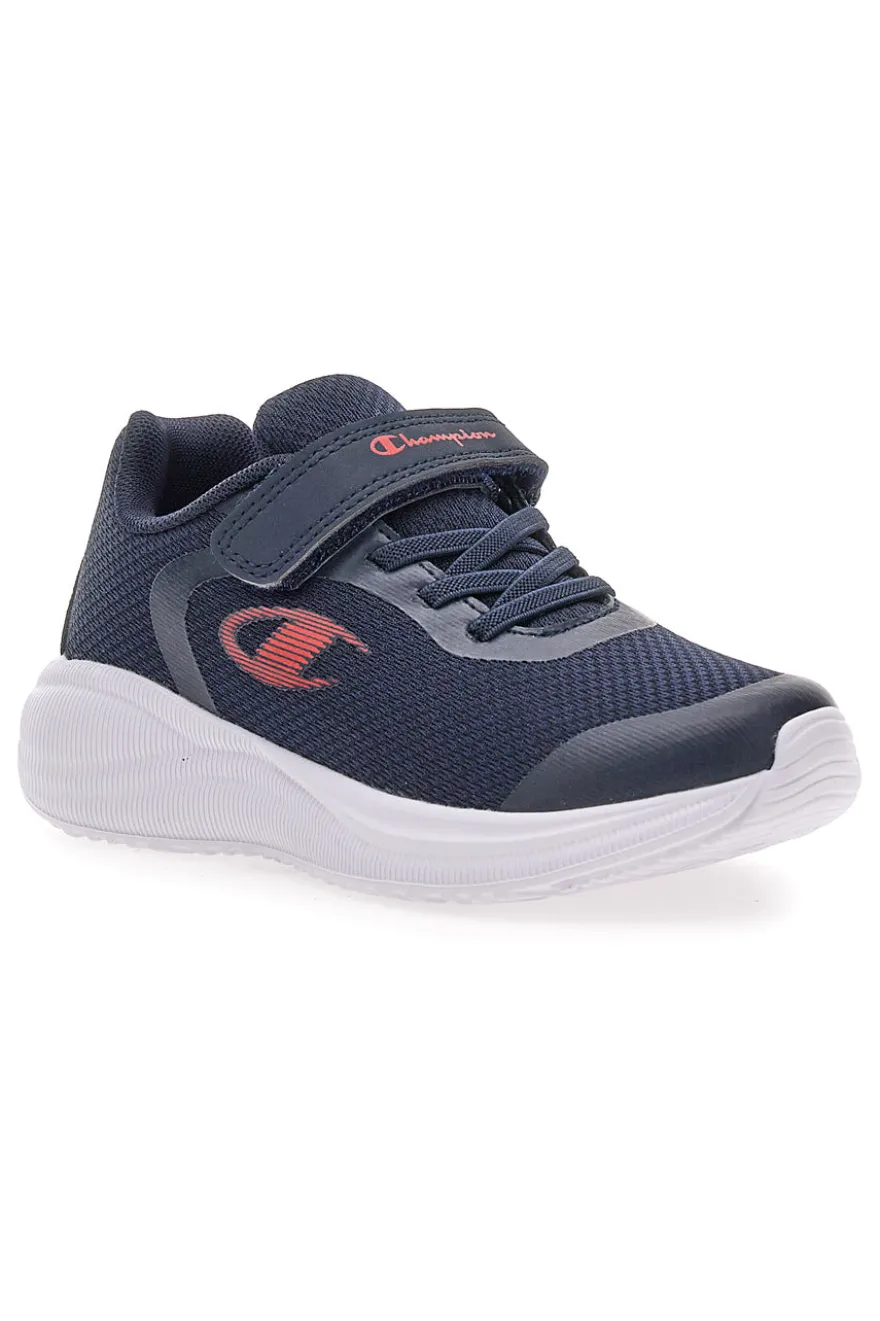 Sneakers blu con velcro in mesh traspirante Champion SYPHON ENGAGE MESH B PS