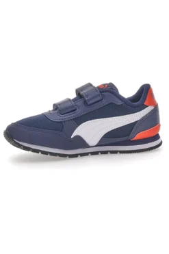 Sneakers Blu con Velcro Puma ST Runner JR