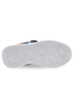 Sneakers Blu e Arancioni con Luci Integrate PITT KIDS K21900