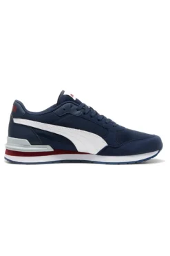Sneakers blu e bianche in mesh Puma ST Runner v4 Mesh