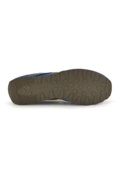 Sneakers blu e gialle con inserti a contrasto Reebok Glide Low