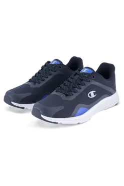 Sneakers blu e grigie con lacci Champion Orion
