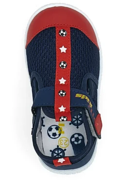 Sneakers Blu e Rosso Pitt Kids PK1148A
