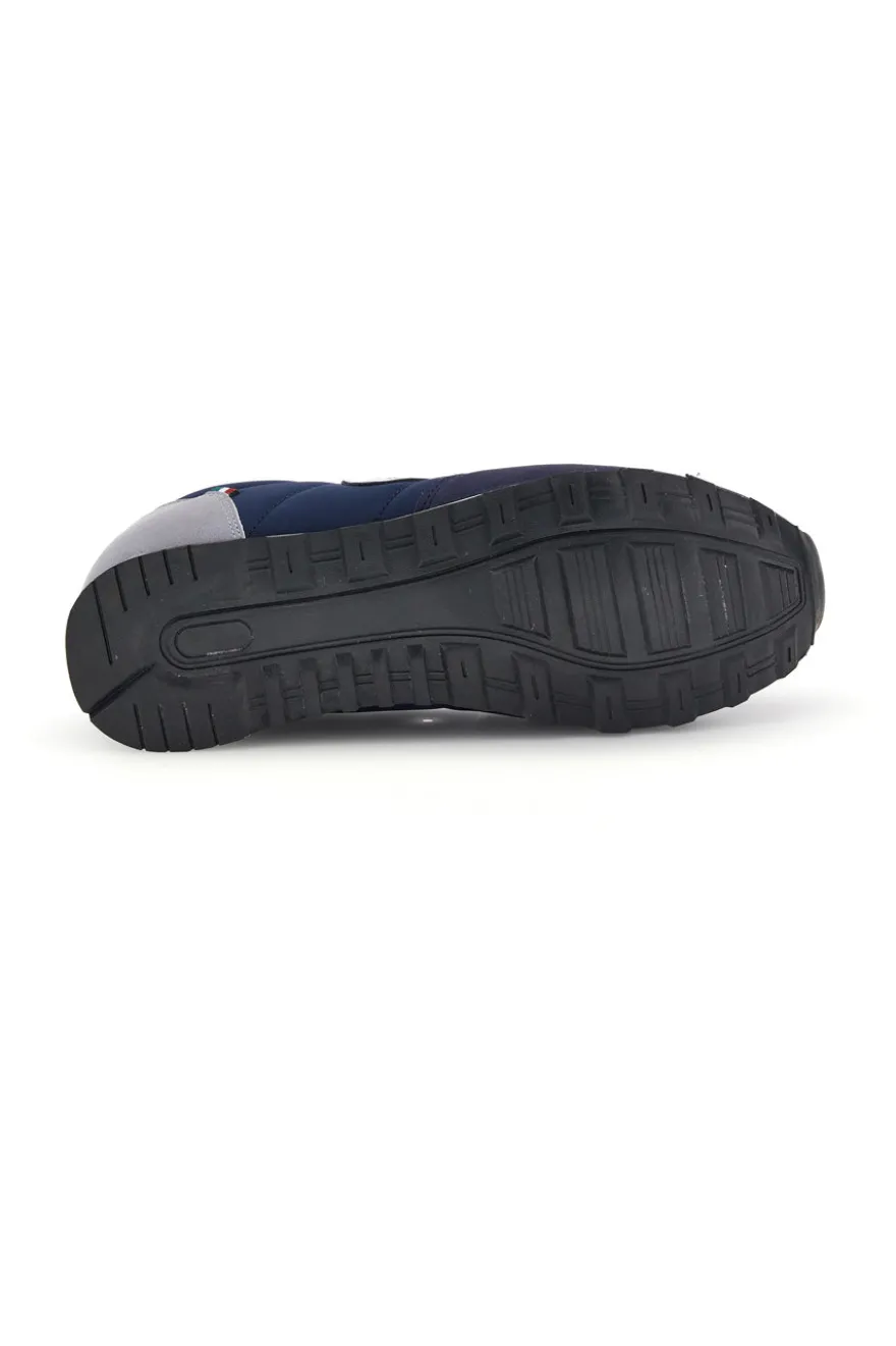 Sneakers blu inserti a contrasto comfort Marina militare MM1114