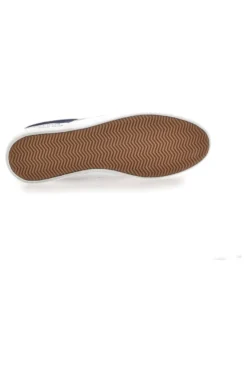 Sneakers blu in tela con dettagli a contrasto BEVERLY HILLS POLO BATH CVS