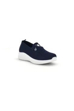 Sneakers blu in tessuto traforato Canguro CA1227