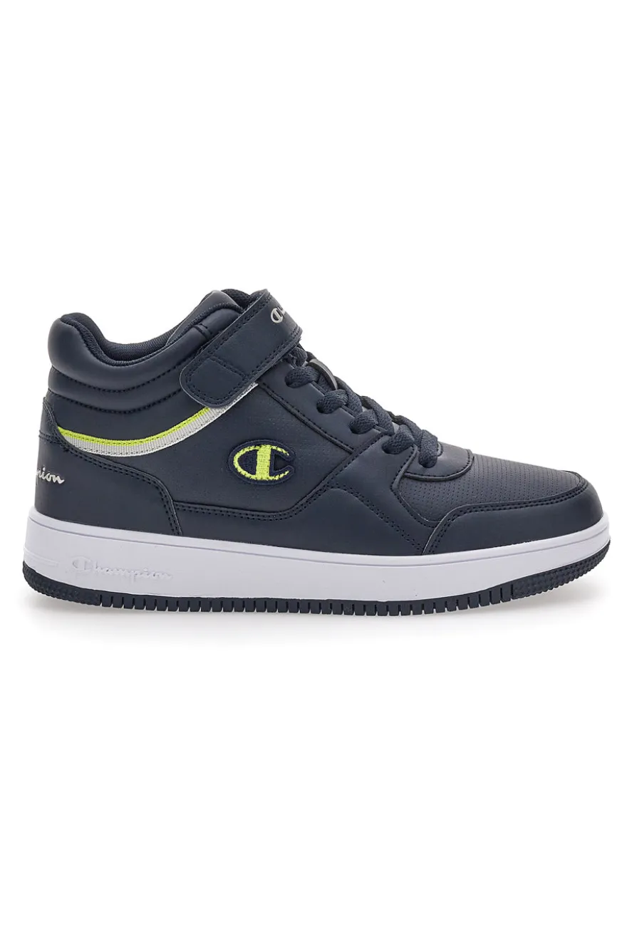 Sneakers Blu Mid-Cut Con strappo in velcro CHAMPION RD18 MID B GS