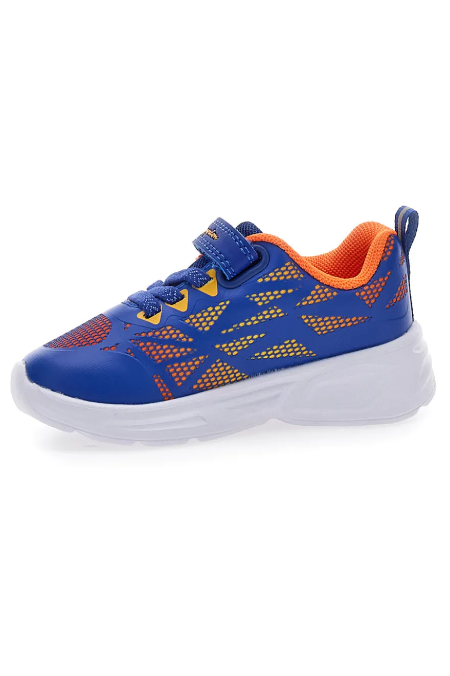 Sneakers blu multicolor con strappo Champion Wave Tri B TD