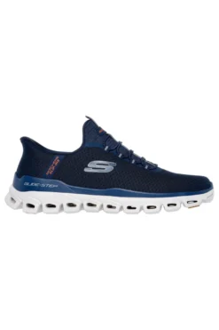 Sneakers blu navy slip-on con Glide-Step e memory foam Skechers Glide-Step Noxus