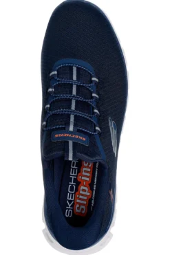 Sneakers blu navy slip-on con Glide-Step e memory foam Skechers Glide-Step Noxus