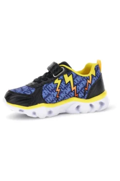 Sneakers blu nero giallo stampa Pokémon luci strappi Pokemon PO003665