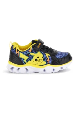 Sneakers blu nero giallo stampa Pokémon luci strappi Pokemon PO003665