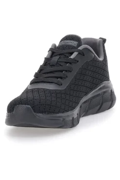 Sneakers Casual Nere in Mesh Skechers Bobs B Flex - Quick Pivot