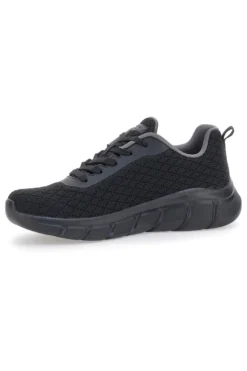 Sneakers Casual Nere in Mesh Skechers Bobs B Flex - Quick Pivot