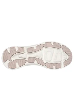 Sneakers Cipria con Dettagli Glitter SKECHERS D'LUX WALKER 2.0 GOLDEN STEP
