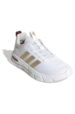 Sneakers Cloudfoam Flex con lacci elasticizzati Adidas Bianche